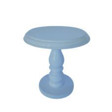 Suporte Laqueado Azul Bebê - 002154 Suporte Laqueado Azul Bebê - 002154
